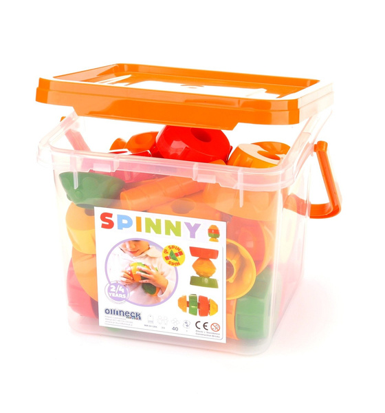 Ludus Spinny 40 el. Blocks constructional Blocks by type