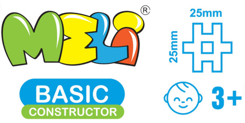 klocki konstrukcyjne Meli Basic Constructor