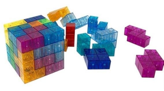 Klocki magnetyczne BIG Magic Cubes 34el.