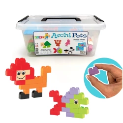 Little Architect Educational Blocks - Archi Pets Junior 350 el. 