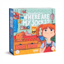 Where are my socks? observation game for kids – Londji 3+