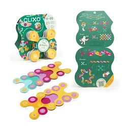 Flexible Magnetic Blocks Clixo Jungle 9 Pieces – Ages 4+