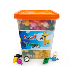 Construction Blocks - Loowi Animals 308 pcs.