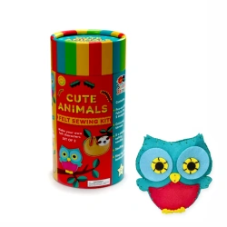 Buddy & Barney Animal Sewing Kit – felt craft set for kids 3+