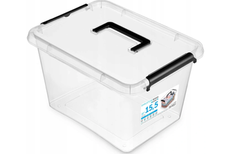 Simple Box 15.5 l container.  [transparent]