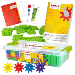 Korbo EDU +Concept 450 el set. + A book with work sheets 23 x A4