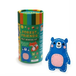 Buddy & Barney Forest Animals Sewing Kit – felt craft set for kids 3+