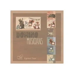 Musicians of Bremen Domino Game 28 Cards – Egmont Toys 3+