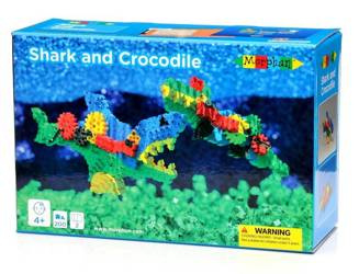 Gearphun Shark and Crocodile Box blocks - 200 el.