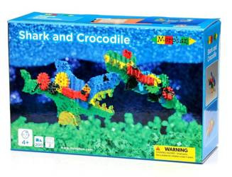  Blocks Gearphun Shark and Crocodile Box - 200 el. 