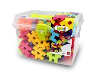 Meli Maxi Travel Box Construction Blocks - 110 pcs.