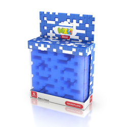 Meli Maxi Construction Base Blue 6 el.