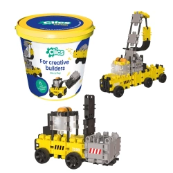 Clics Bucket 5in1 144 el. - Building blocks - Construction machinery