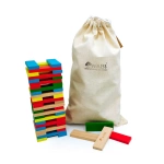 WABI Planks wooden blocks 8cm - 100 pcs