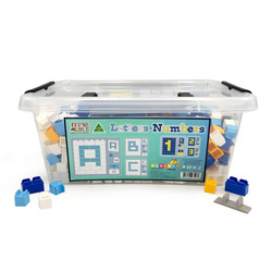 Little Architect educational blocks - Letters and Numbers 630 el. 