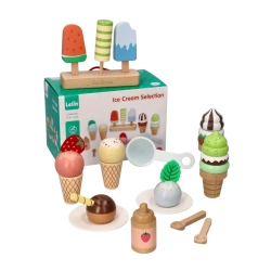 Small ice cream shop - ice cream serving set