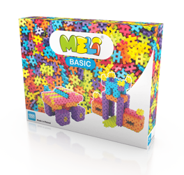 Meli Basic Construction Blocks - 1000 pcs.
