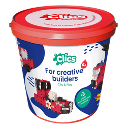 Clics Bucket 8in1 160 el. - Construction blocks 