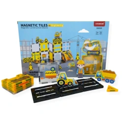 Magnetic Tiles Construction Set 31 pcs – Jinkee 3+