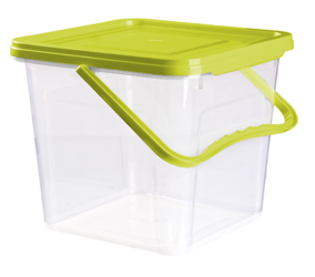 Clean Box 6.3 l container. [green]