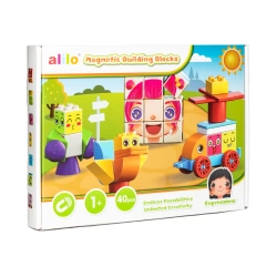 Alilo magnetic blocks - emotions - 40 el.