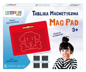 New MagPad magnetic board [red]