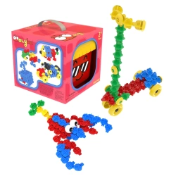 Molyka RED Box set of blocks 159 el.