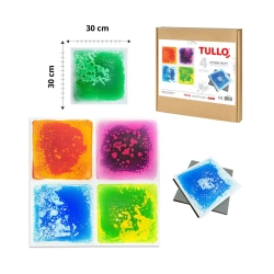 Smooth sensory path mat Tullo - 4 pcs.