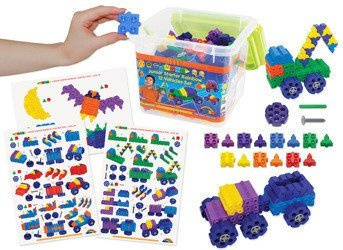 Morphun 12 Vehicles 140 el. - Construction blocks