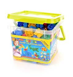 Morphun 24 Animals 252 el. - Construction blocks