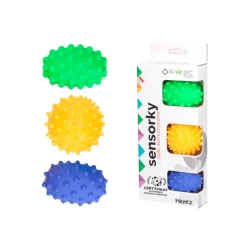 Sensorky sensory balls - Hedgehogs 3 pcs. 