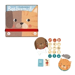 Bobby & Misha Memory Game – Londji Compact Travel Game 4+