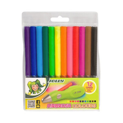 Refills for AirBrush Fun Jolly- 12 colors 