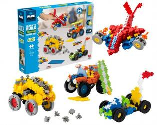 PlusPlus Mini Mix cars and vehicles blocks 800 el.