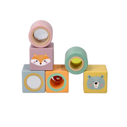 Sensory wooden blocks for little explorers