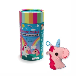 Buddy & Barney Unicorn World – felt sewing craft kit for kids 3+