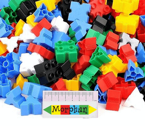 Morphun Junior 100 el. supplementary set of building blocks.