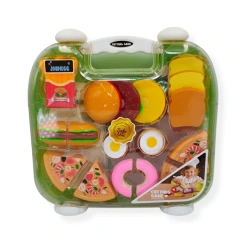 Food Cutting Play Set in Carry Case 12 pcs – Jinkee 3+
