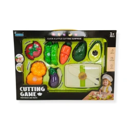 Cutting vegetables toy set with board – Jinkee 8 pcs 3+