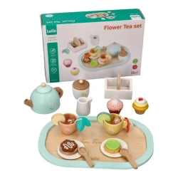 Pastel tea set