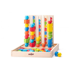 Beads on stakes - a set for repeating sequences