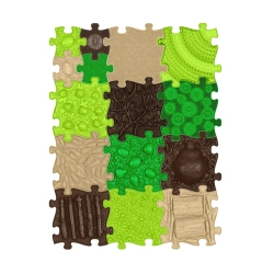 Sensory Mats Nature Colors 15 Pieces – Muffik Pathway 12 month+