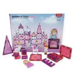 Magnetic Tiles Princess Castle 37 pcs – X-Bida 3+