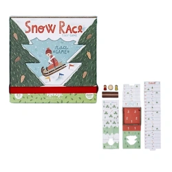 Winter Race Travel Game – Londji Mini Board Game for Kids 4+