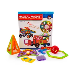 Magical Magnet 168 el. - Magnetic blocks 