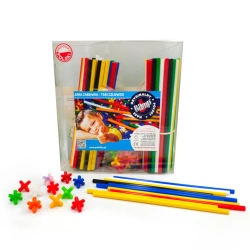 BAMP straws 200 el. - spatial construction blocks