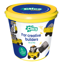 Clics Bucket 8in1 160 el. - Construction blocks 