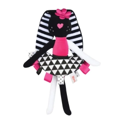 Sensory cuddly toy - Mrs. Bunny