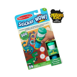 Sticker Wow - Sticker book and stamp book - Dinosaur