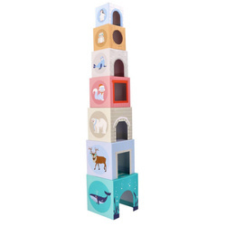 Stacking Cup Tower - Arctic Animals